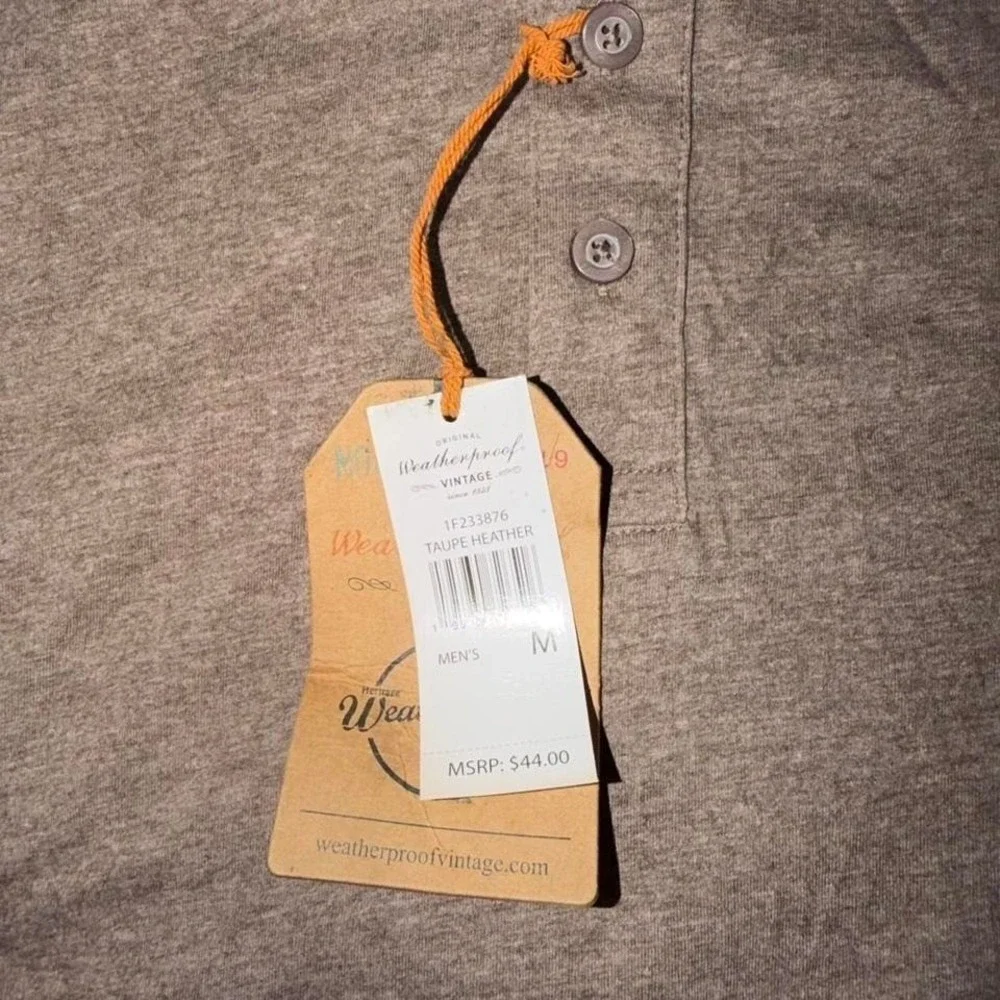 Weatherproof Vintage Men's ‎ Brown shirt men size m
